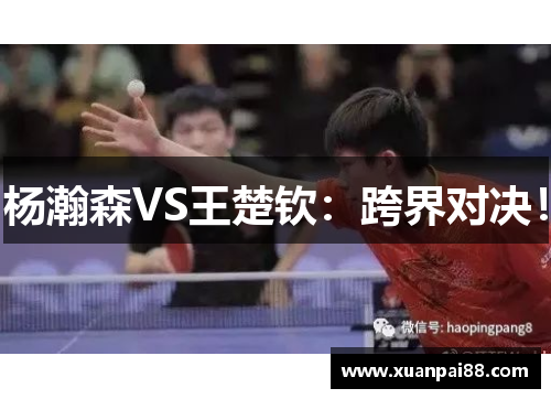 杨瀚森VS王楚钦：跨界对决！